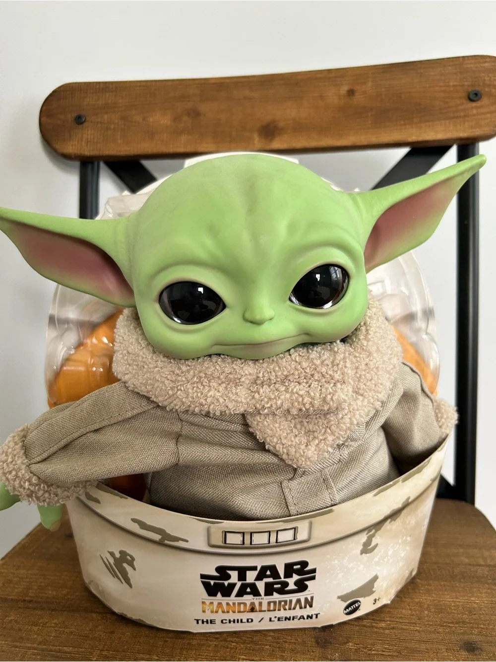 Star Wars The Mandalorian The Child Plush Packaging - Green and Tan